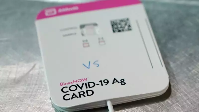 Covid rapid test binaxnow