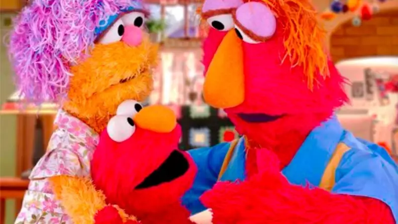 Elmo vaccine education campaign