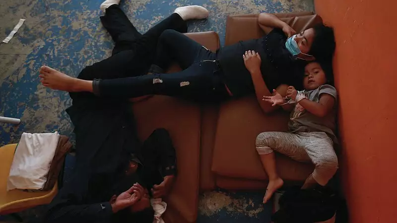 Positive test covid guatemalan migrants