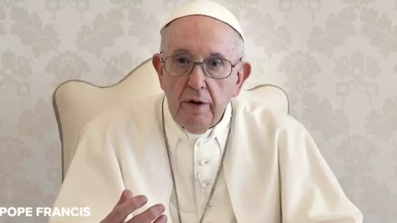 Pope Francis CNS Screenshotcourtesy Ad Council