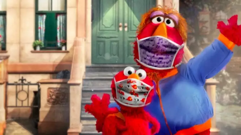 Sesame street and vaccines covid collaborative