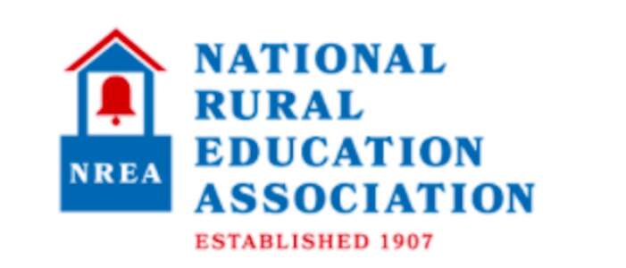 National rural education association logo
